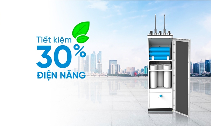 Máy lọc nước nóng lạnh Karofi KAD-D52 - Tiết kiệm 30% điện năng