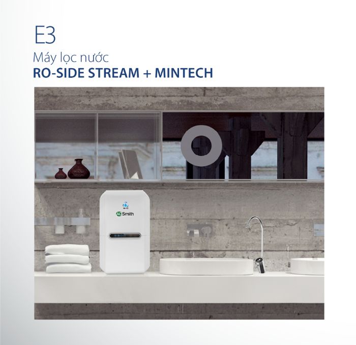Công nghệ Mintech của máy lọc nước Aosmith E3